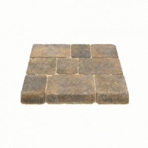 Wickes  Marshalls Drivesett Duo Textured Heather/Cotswold 240 x 160 