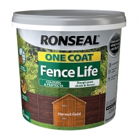 Wickes  Ronseal One Coat Fence Life - Medium Oak 5L