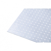 Wickes  Wickes Metal Sheet Perforated Round Hole 4.5mm Galvanised St