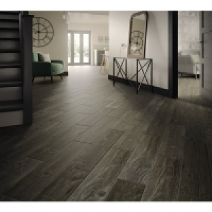 Wickes  Wickes Heartwood Grey Oak Porcelain Tile 850 x 200mm