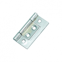 Wickes  Wickes Flush Hinge Chrome Plated 38mm 2 Pack