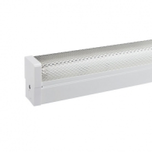 Sylvania 4ft Fluorescent Fitting with Tube & Diffuser - 36W