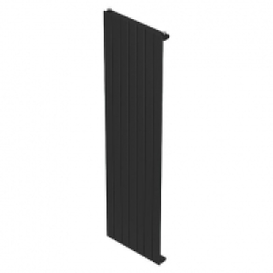 QRL Slieve Single Panel Vertical Designer Radiator - Matt Ch &pound;169.99