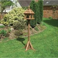 Wickes  Rowlinson Premium Timber Lechlade Bird Table - 2 x 2 ft