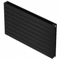 Wickes  QRL Slieve Double Panel Horizontal Designer Radiator - Black