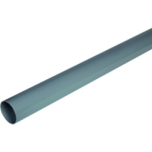 Wickes  Wickes Grey Miniline Downpipe Length 3000mm