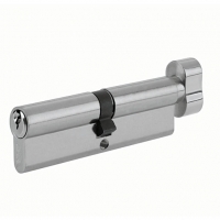 Wickes  Yale P-ET3030-SNP Euro Profile Thumb Turn Cylinder Nickel 30