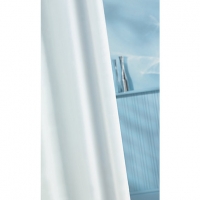 Wickes  Wickes PVC Shower Curtain - White