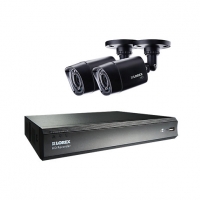 Wickes  Lorex LHV00045gC2P 720P Hd 4 Input with 2 Bullet Camera 500g