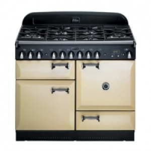 Wickes  Rangemaster Elan 110 Dual Fuel Cooker Cream & Chrome