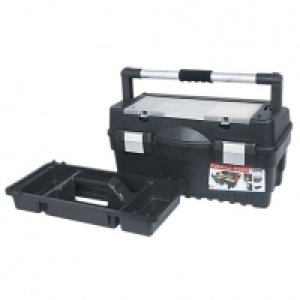 Wickes  Patrol Toolbox With 2 Organisers