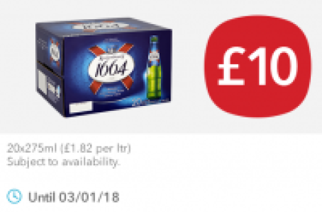 Kronenbourg 1664 Bottles &pound;10.00