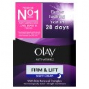 Anti-Wrinkle Firm & Lift Moisturising Night Cream £4.00