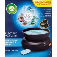 JTF  Airwick Electric Wax Melter Kit Turquoise Oasis