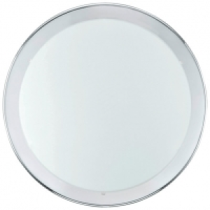 Eglo Planet Chrome & Satinated Glass Large Wall & Ceiling Li