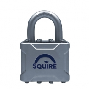Squire 40mm die cast body cover c/w boron shackle padlock