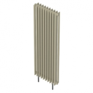 QRL Adagio Vertical Designer Radiator - Champagne 2000 x 490