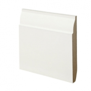 Wickes Dual Purpose Chamfered/Ovolo MDF Skirting 18 x 144 x