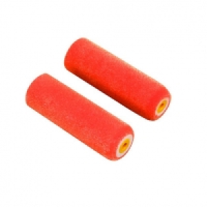 Wickes Flock Short Pile Roller Sleeve 4in - Pack of 2
