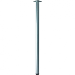 Round Furniture Leg Grey 32 x 800mm