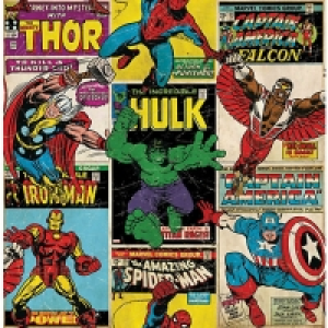 Graham & Brown Marvel Superheroes Breakout Multicoloured Dec