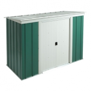 Rowlinson Metal Pent Shed without Floor - 8 x 4 ft