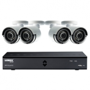 Lorex LHA41082TC4P 4mP / Super Hd 8 Input / 4 Camera Cctv Ki