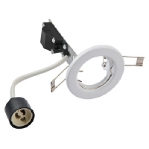 Wickes White Fixed Downlight - Pack of 10 £24.99