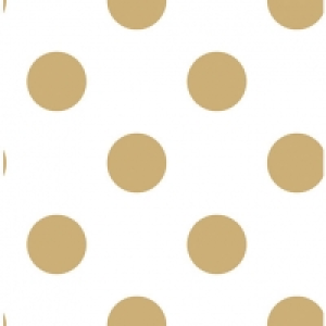 Graham & Brown Superfresco Easy Gold Dotty Decorative Wallpa