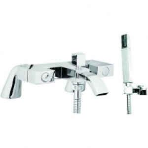 Wickes Siranne Bath Shower Mixer Tap - Chrome