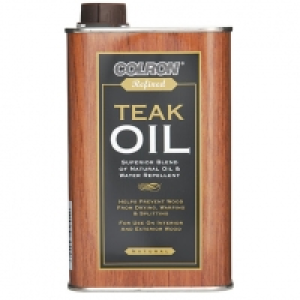 Colron Refined Teak Oil - 500ml &pound;11.99