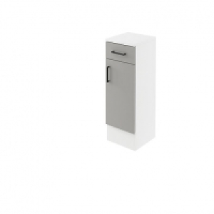 Wickes Vienna Grey Gloss Fitted Drawerline Base Unit - 300 m
