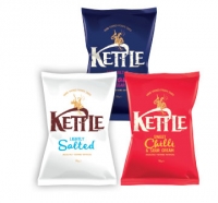 Budgens  Kettle Lightly Salted Crisps, Sea Salt & Balsamic Vinegar, S
