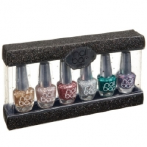 Nail Polish Set 6pk - Glitter £2.99