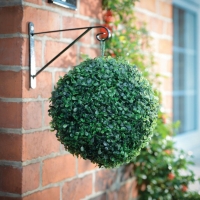 Poundstretcher  HANGING SOLAR TOPIARY BALL