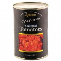 Poundstretcher  AMORE CHOPPED TOMATOES 400G