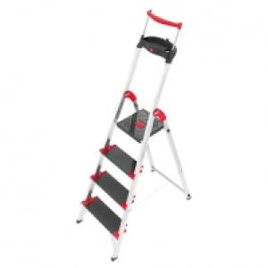 Hailo Champions Line XXR 225 4 Tread Aluminium Stepladder