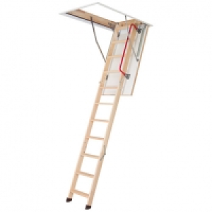 Fakro LWZ 280 Plus Timber Loft Ladder 60 x 120cm - Max Heigh