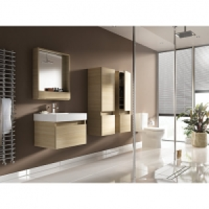 Wickes Mondavio Oak Wall Hung Tall Tower Unit - 300 mm