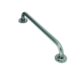 Rothley Bathroom Grab Rail - Chrome 610mm