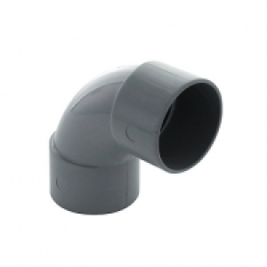 Wickes Grey Solvent Weld Waste 92.5 Deg Bend - 40mm