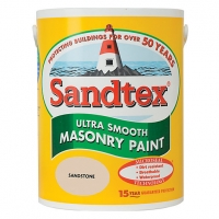 Wickes  Sandtex Smooth Masonry Paint - Sandstone 5L
