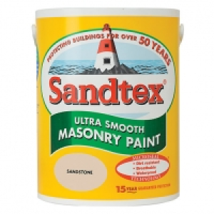 Sandtex Smooth Masonry Paint - Sandstone 5L