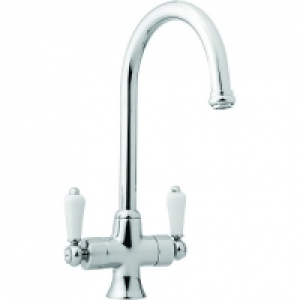 Wickes  Wickes Toba Mono Mixer Kitchen Sink Tap Chrome