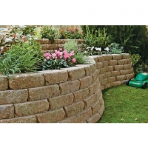 Wickes  Marshalls Croft Textured Weathered 300 x 170 x 100mm Walling