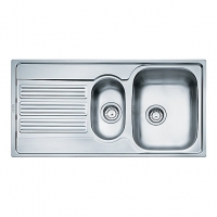 Wickes  Franke Galileo 1.5 Bowl Kitchen Stainless Steel Sink & Drain