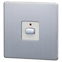 Wickes  Mihome Radio Controlled Smart Single Light Switch Steel