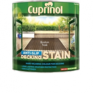 Wickes  Cuprinol Anti-Slip Decking Stain - Boston Teak 2.5L