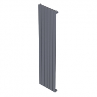 Wickes  QRL Slieve Single Panel Vertical Designer Radiator - Silver 