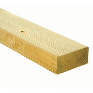 Wickes Homegrown Treated Studwork CLS 38 x 89 x 2400mm Singl